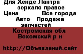 Для Хенде Лантра 1995-99 J2 зеркало правое › Цена ­ 1 300 - Все города Авто » Продажа запчастей   . Костромская обл.,Вохомский р-н